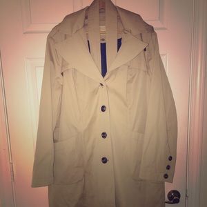 Michael Kors Tan Trench Coat